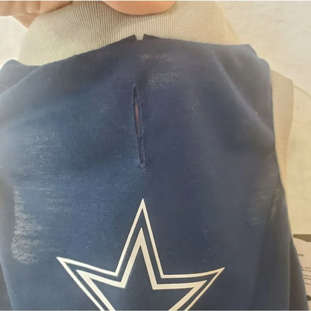NFL Dallas Cowboys Dog Tshirt Size Small Or Medium